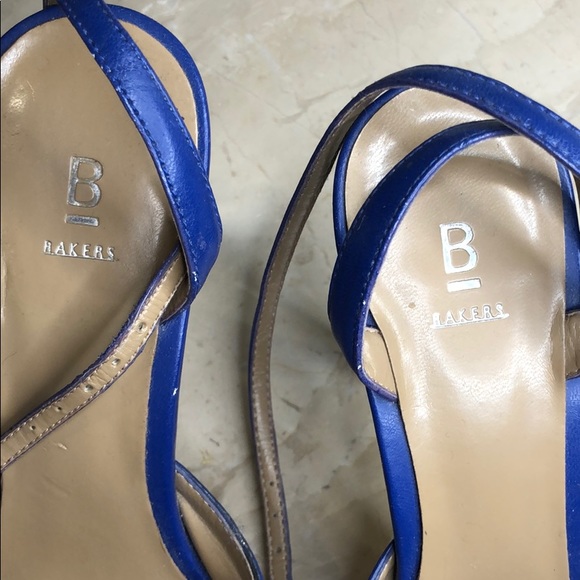 Bakers high heel strap open toes with bow ties - Picture 6 of 6